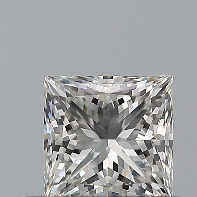 Princess Natural Diamond 0.43ct G IF
