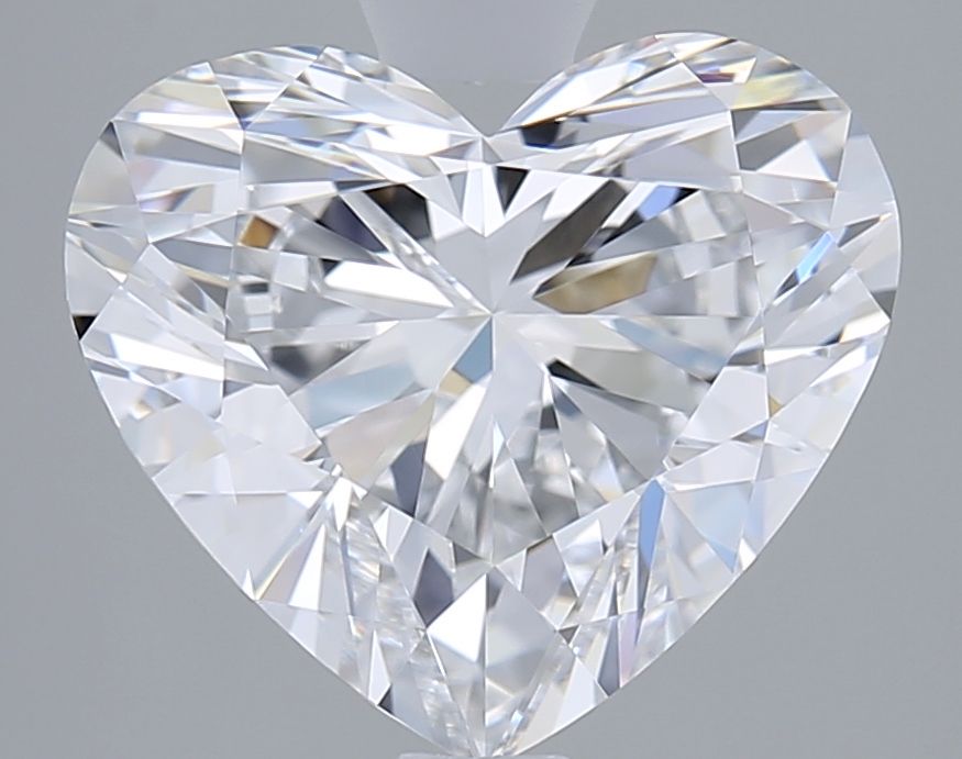 Heart Lab-Grown Diamond 2.51ct D VVS1