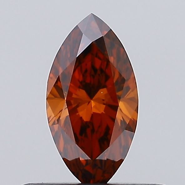 Marquise Fancy Vivid Orange Lab-grown Diamond 0.33ct VVS2 loose diamond