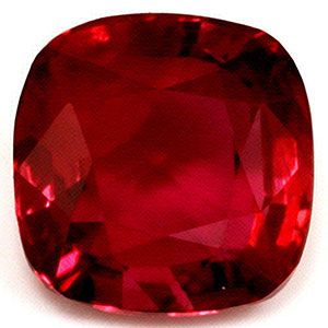 Cushion Red Ruby 1.16ct loose gemstone