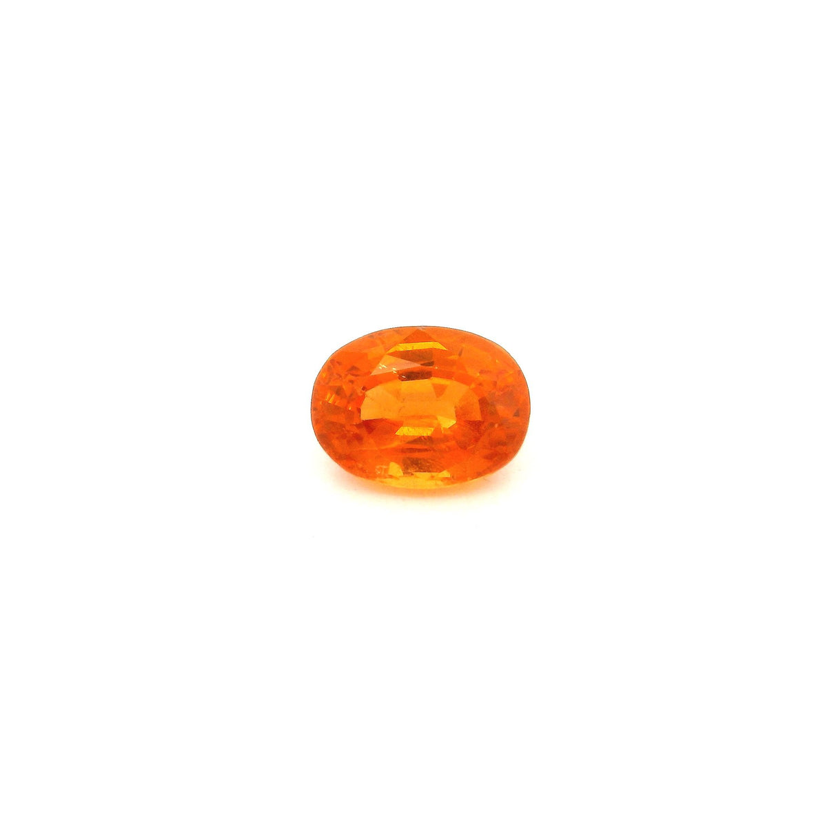 Oval Orange Garnet 1.18ct loose gemstone