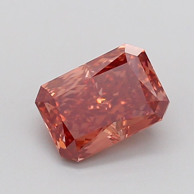 Radiant Fancy Pinkish Brown Lab-grown Diamond 1.52ct VVS2 loose diamond