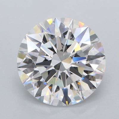 Round Lab-Grown Diamond 3.68ct D FL