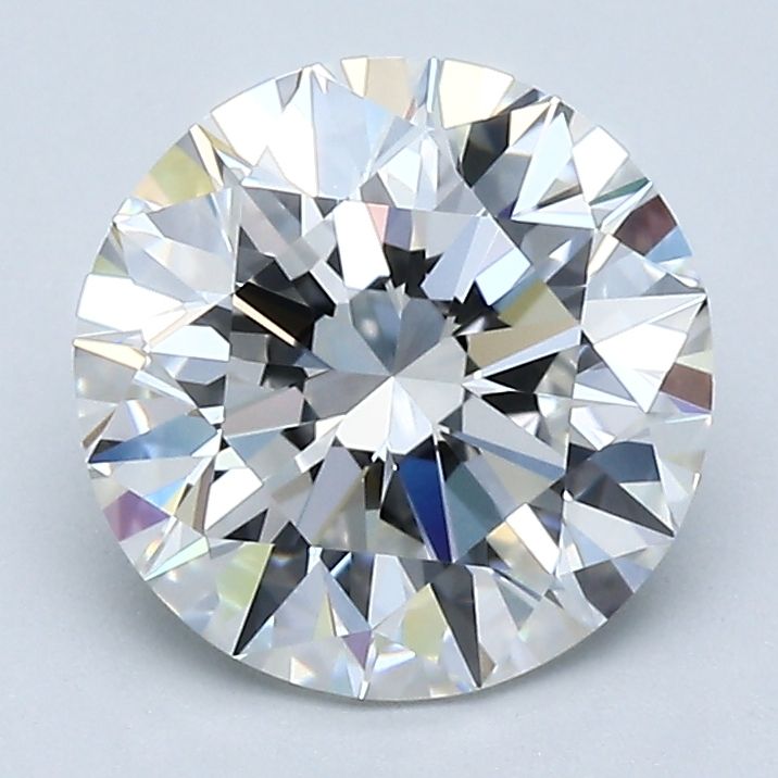 Round Natural Diamond 2.20ct F VVS1