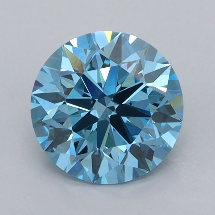 Round Fancy Vivid Blue Lab-grown Diamond 1.15ct VVS1 loose diamond
