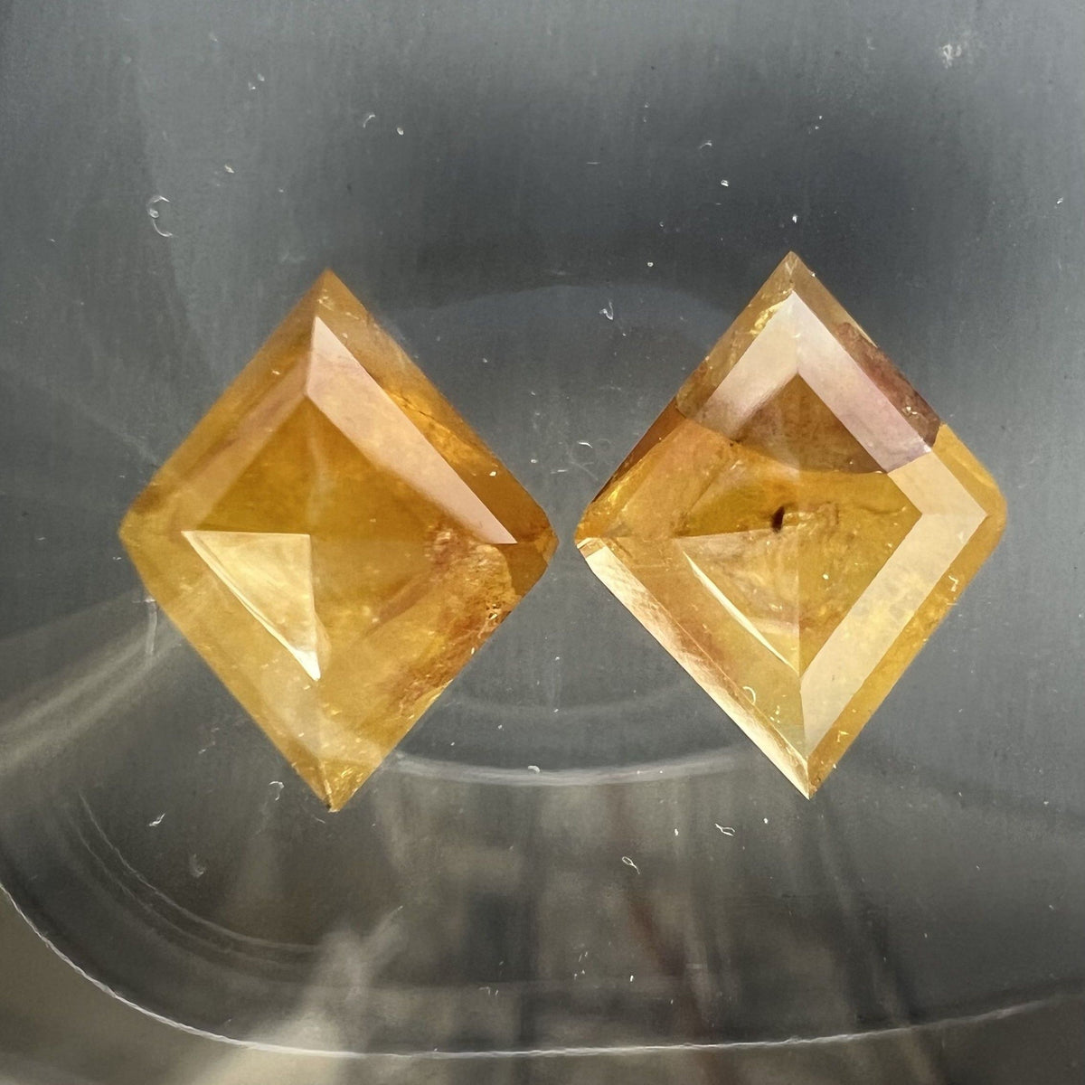 Lozenge Yellow Natural Diamond 8.11ct I1 loose diamond