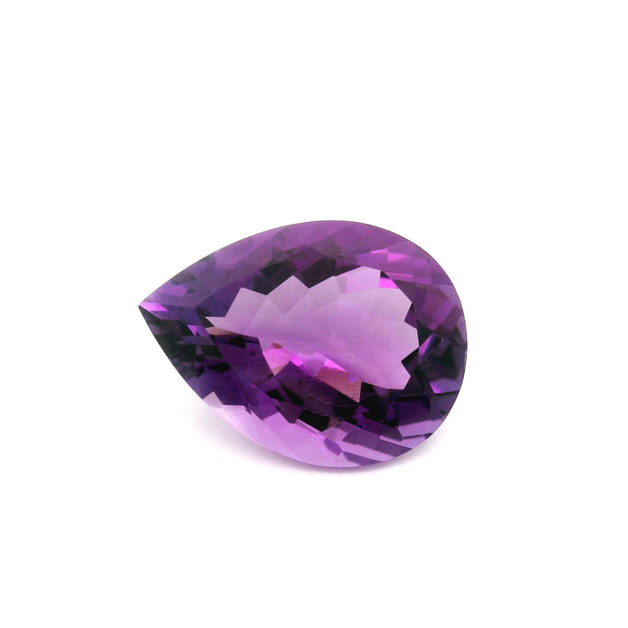 Pear Purple Amethyst 9.18ct loose gemstone