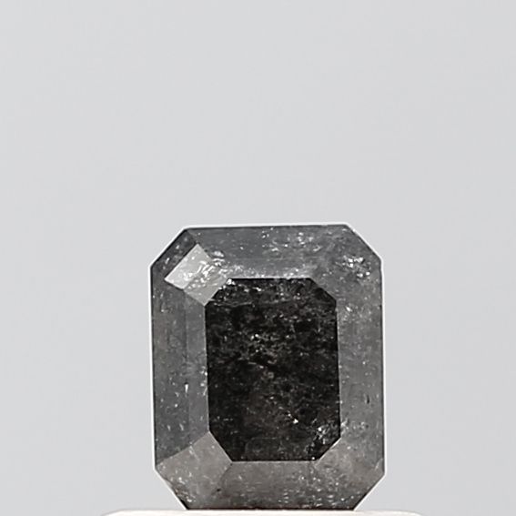 Emerald Salt And Pepper Natural Diamond 0.53ct VS1 loose diamond
