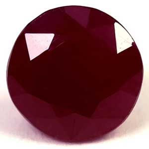 Round Red Ruby 1.58ct loose gemstone