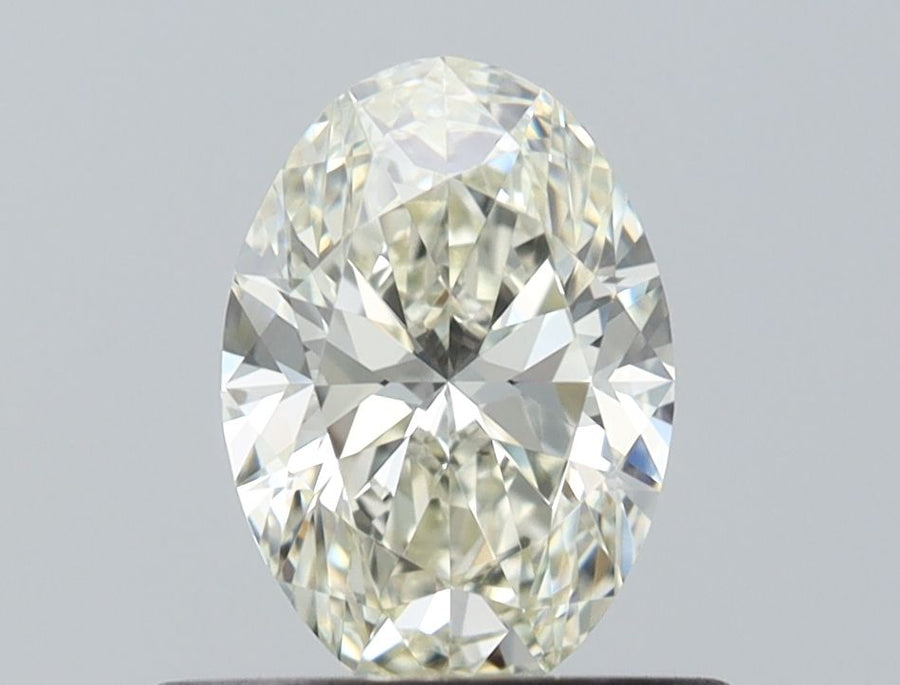 Oval Natural Diamond 0.50ct J VVS1