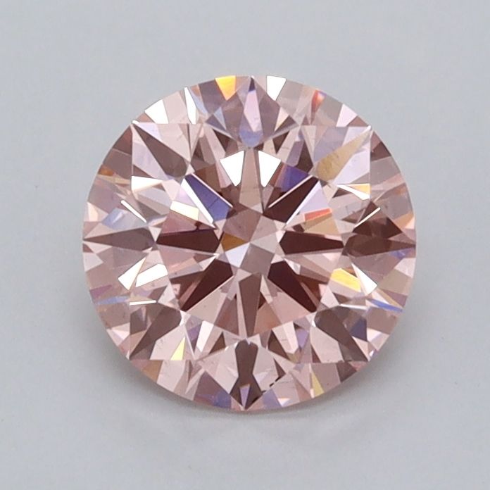 Round Fancy Vivid Pink Lab-grown Diamond 1.01ct VS2 loose diamond