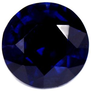 Round Blue Sapphire 2.64ct loose gemstone