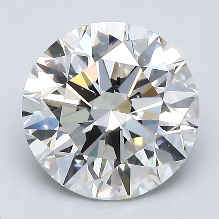 Round Natural Diamond 2.09ct G VS1
