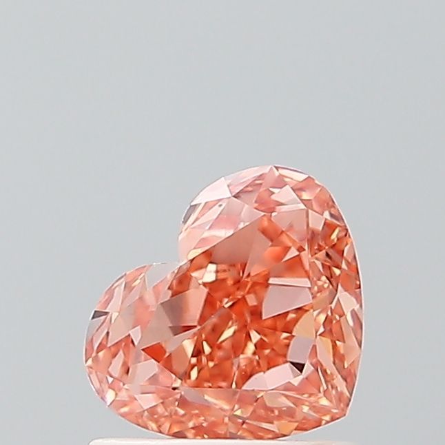Heart Fancy Brown Lab-grown Diamond 1.1ct VVS2 loose diamond