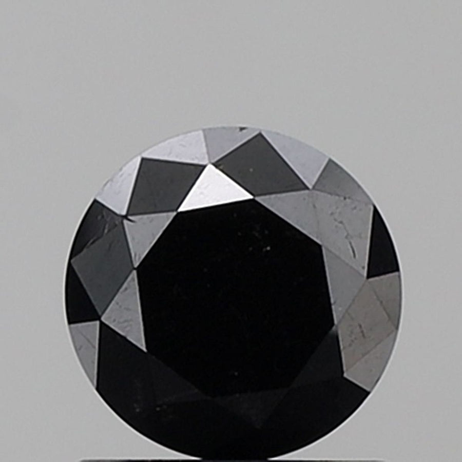 Round Black Natural Diamond 1.16ct VVS2 loose diamond
