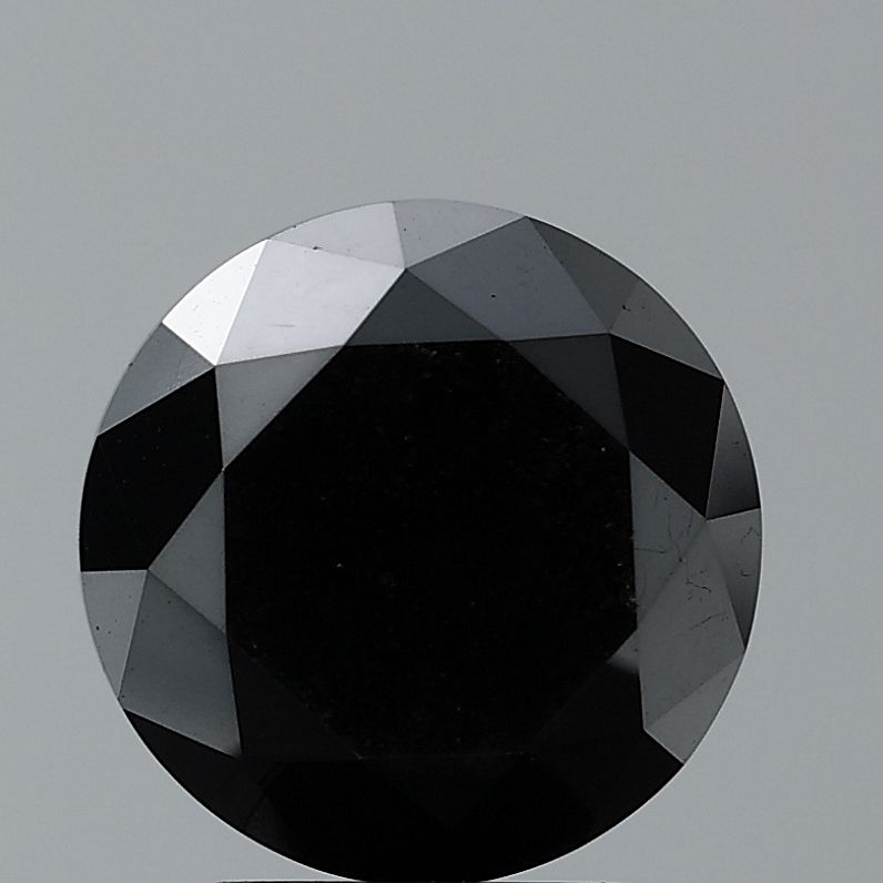 Round Black Natural Diamond 0.29ct VVS2 loose diamond