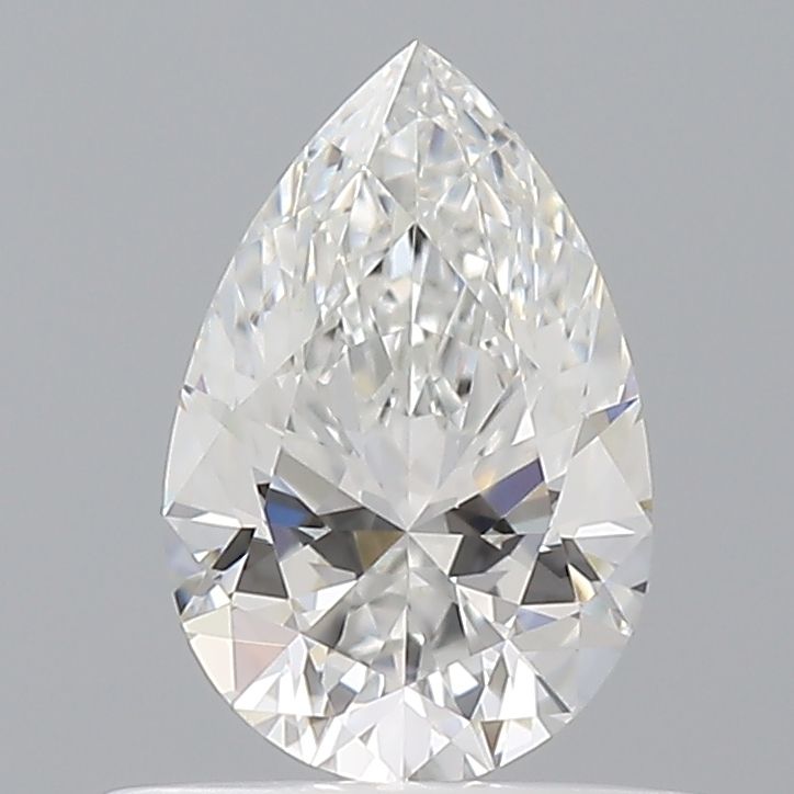 Pear Natural Diamond 0.51ct E VVS2