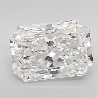 Radiant Lab-Grown Diamond 2.55ct D IF