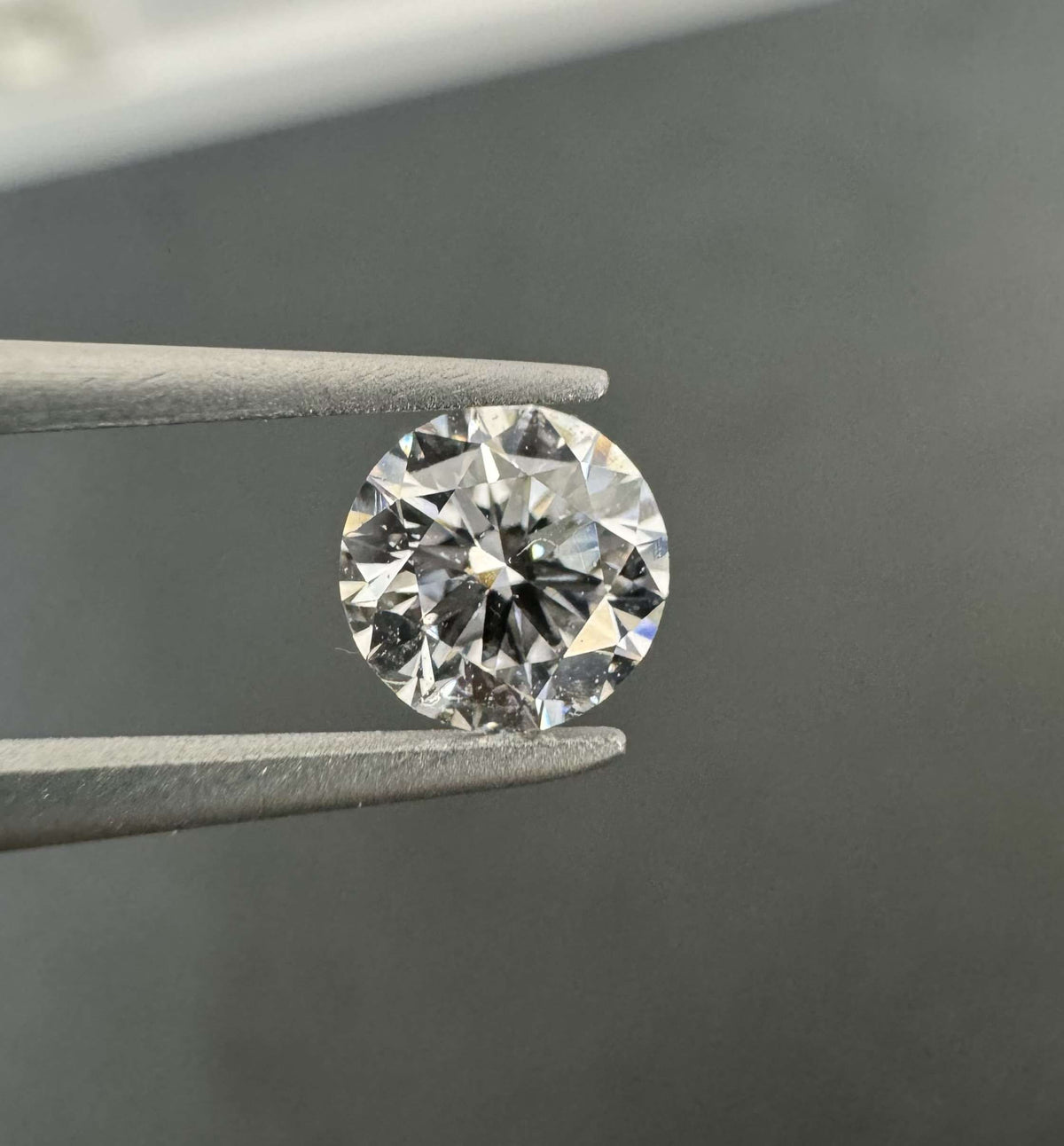 Round Faint Pink Natural Diamond 0.55ct VS2 loose diamond