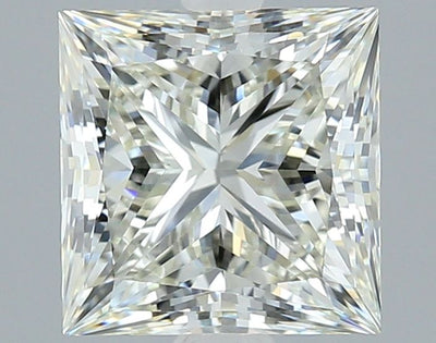 Princess Natural Diamond 2.50ct J VVS2