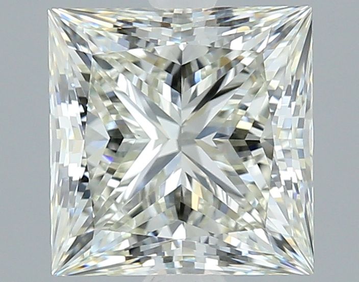 Princess Natural Diamond 2.50ct J VVS2