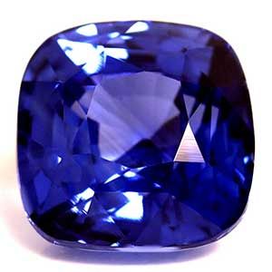 Cushion Blue Sapphire 2.57ct loose gemstone