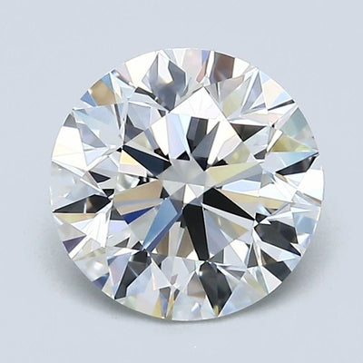 Round Natural Diamond 2.01ct E VVS1