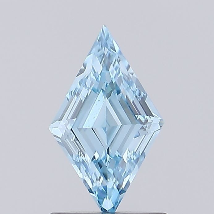 Lozenge Fancy Vivid Blue Lab-grown Diamond 0.76ct VS1 loose diamond