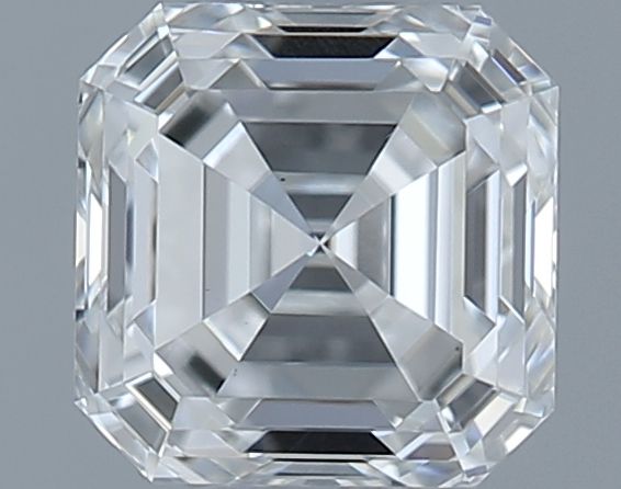Asscher Natural Diamond 0.50ct F VS1