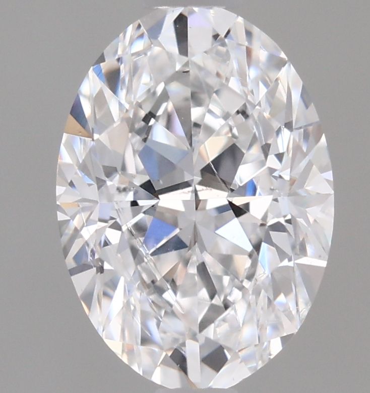Oval Natural Diamond 0.60ct D VS2