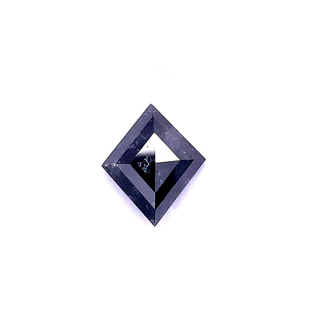 Lozenge Salt And Pepper Natural Diamond 2.83ct loose diamond