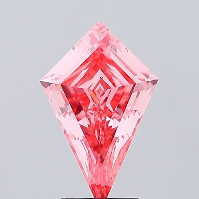 Kite Fancy Vivid Pink Lab-grown Diamond 2.17ct VS1 loose diamond