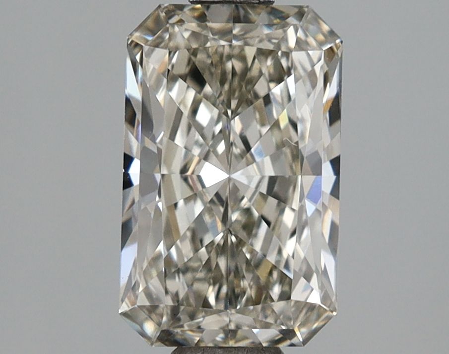 Radiant Fancy Light Gray Lab-grown Diamond 1.58ct SI1 loose diamond