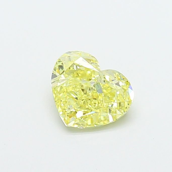 Heart Fancy Intense Yellow Lab-grown Diamond 1.1ct VS1 loose diamond