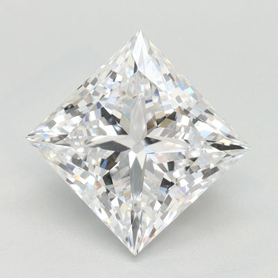 Princess Lab-Grown Diamond 2.60ct D VVS1