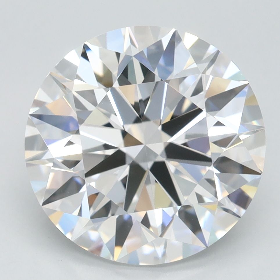 Round Lab-Grown Diamond 3.49ct D IF