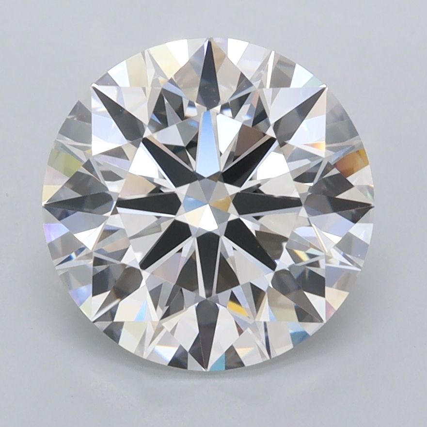 Round Lab-Grown Diamond 2.97ct D FL