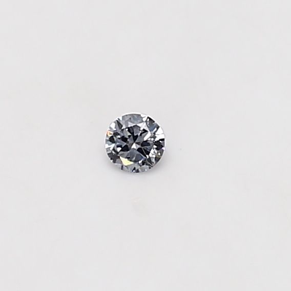 Round Fancy Gray Blue Natural Diamond 0.04ct loose diamond