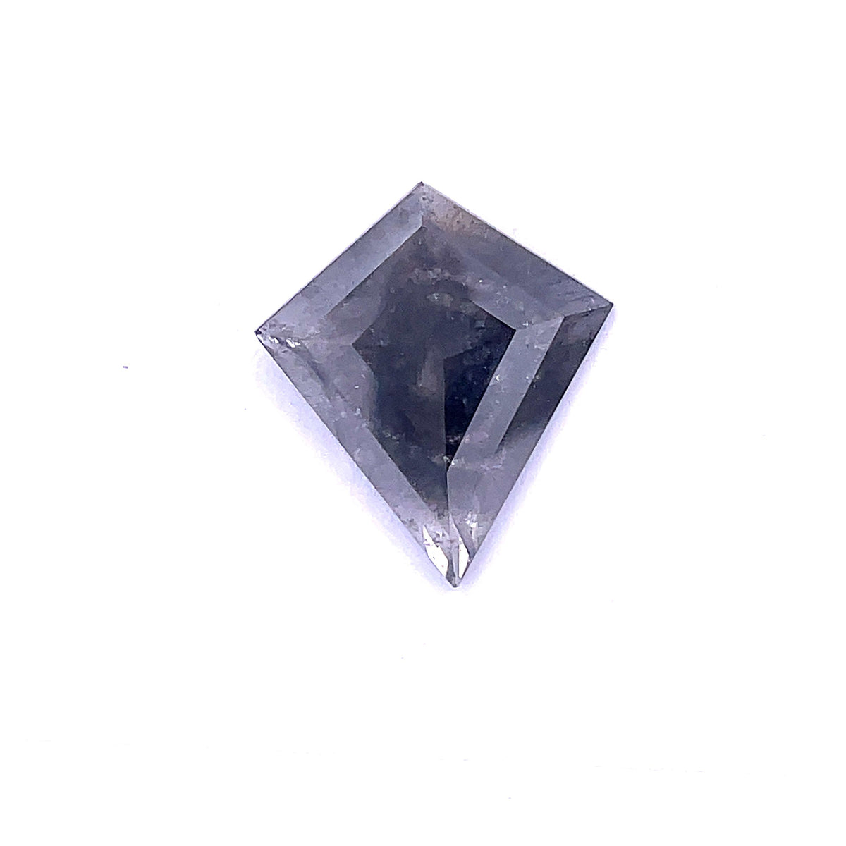 Shield Salt And Pepper Natural Diamond 2.86ct loose diamond