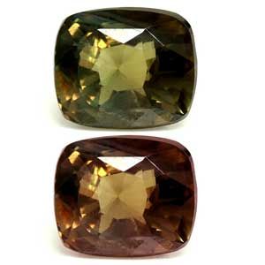Cushion Green Alexandrite 0.71ct loose gemstone
