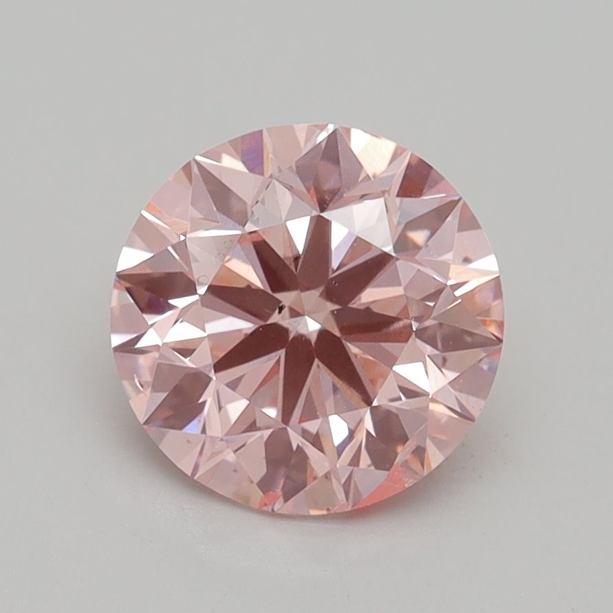 Round Fancy Intense Pink Lab-grown Diamond 1.71ct SI2 loose diamond