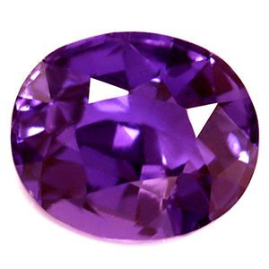 Oval Purple Sapphire 2.01ct loose gemstone