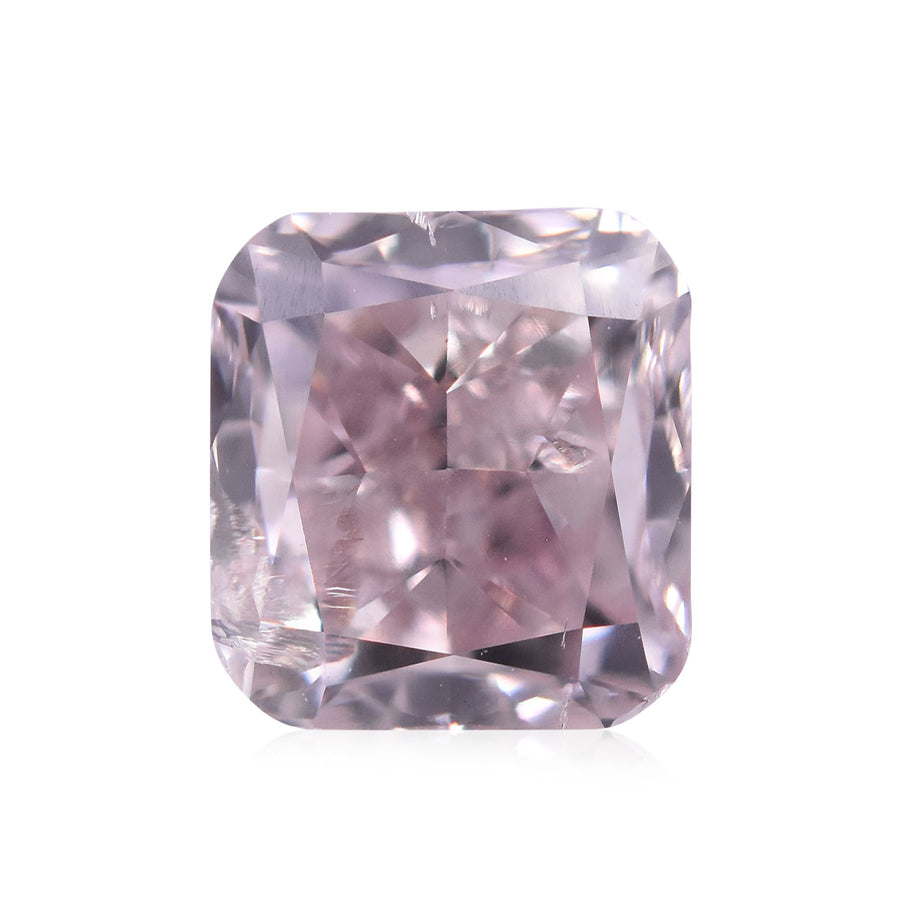 Radiant Fancy Pink Brown Natural Diamond 1ct I2 loose diamond