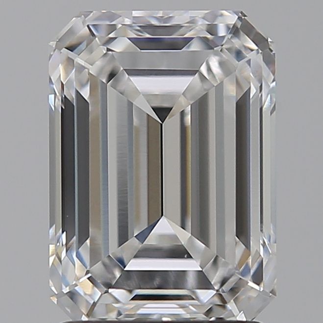 Emerald Lab-Grown Diamond 2.08ct D VVS1