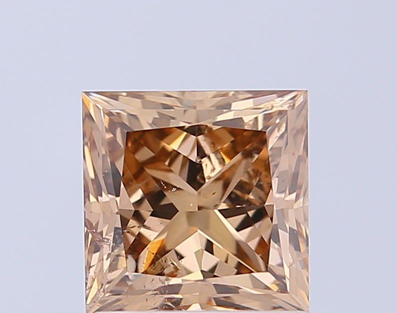 Princess Fancy Brown Natural Diamond 2.05ct SI2 loose diamond