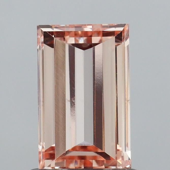 Baguette Very Light Pinkish Brown Lab-grown Diamond 1.01ct VS2 loose diamond