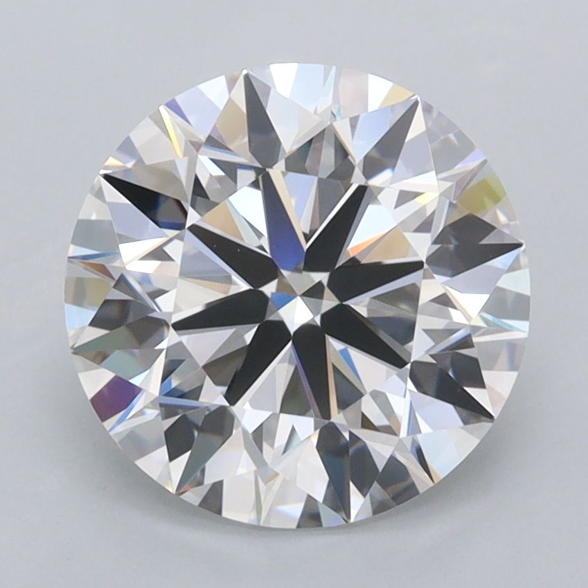 Round Lab-Grown Diamond 2.81ct D FL
