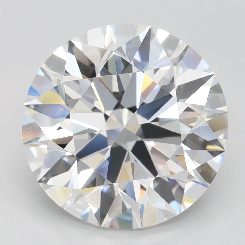Round Lab-Grown Diamond 3.72ct D IF