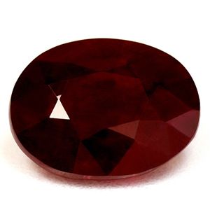 Oval Red Ruby 1.87ct loose gemstone