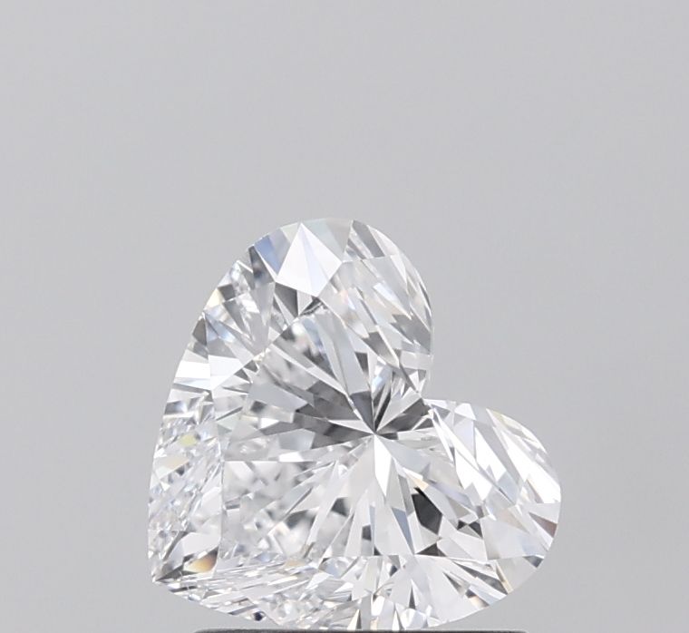 Heart Lab-Grown Diamond 1.38ct D VVS1
